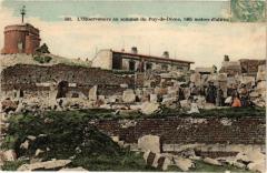L'Observatoire au sommet du Puy-de-Dome 1465 metres d'altitude