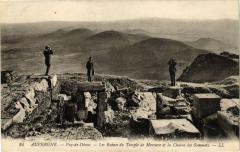 Auvergne - Puy-de-Dome-Les Ruines du Temple de Mercure et la Chaine