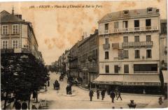 Vichy Place des 4 Chemins et Rue de Paris à Vichy