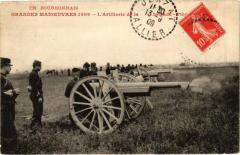 En Bourbonnais-Grandes Manoeuvres-L'Artillerie de la brigade