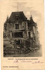 Sampigny - Une Résidence d'été aprés un bombardement à Sampigny