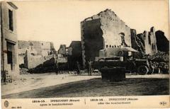 Ippecourt aprés le bombardement