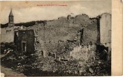 Ruines de Marbotte bombardé