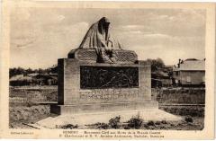 Nomeny-Monument Civil aux Morts à Nomeny