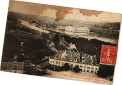 Toul-Vue panoramique de la Manutentiony la Vallée de la Moselle