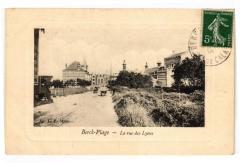 Berck-Plage - La rue des Lyons à Berck