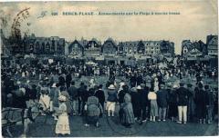Berck-Plage - Amusements sur la Plage a marée basse à Berck