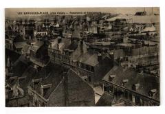 Les barques - plage pres Calais - Panorama et semaphore à Arques