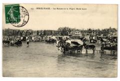 Berck-Plage - Les malades sur la plage à Berck