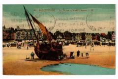 Berck-Plage - La plage a maree basse à Berck
