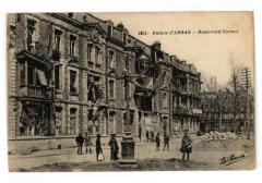 Ruines d'Arras - Boulevard carnot à Arras