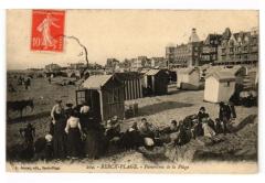 Berck-Plage - Panorama de la plage à Berck