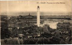 Calais - Panorama vers la Gare Maritime à Calais