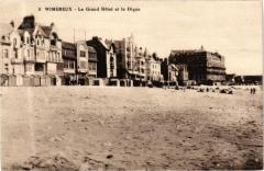 Wimereux - Le Grand Hotel et la Digue à Wimereux