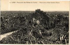 Lens - Panorama des Ruines du Cantin à Lens
