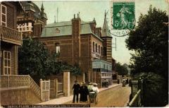 Ed. Aqua 1 Berck-Plage La rue Rotschild la villa du docteur Callot à Berck