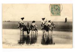 Berck-Plage - Promenade a anes à Berck