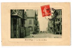 Berck-Plage - La rue des bains à Berck