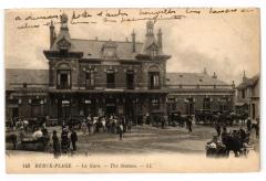 Berck-Plage - La gare - the station à Berck