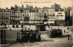 Lille-Place de la Gare cote Brule à Lille