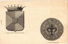 Ancien ecusson de Flandre-Fleur de Lille à Lille