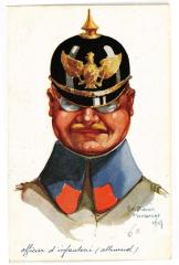Maubeuge - Officer d'infanterie à Maubeuge