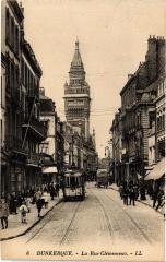 Dunkerque - La Rue Clemenceau à Dunkerque