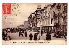 Malo-les-Bains - Vue Sur la diague et l'hotel pyl