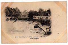 Expo de Lille 1902 - Bassin de la Water de la Water-Chute à Lille