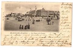 Malo-les-Bains - La Plage et le casino