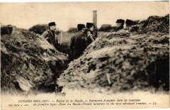 Guerre 1914-1915 - Region de La Bassee - Infanterie francaise