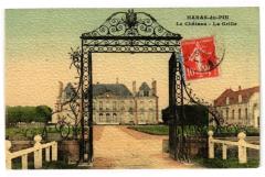 Haras-du-Pin - Le chateau - La grille