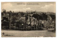 Domfront - Vue generale prise de la gare