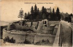 Domfront - Les ruines du vieux chateau