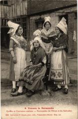 A travers la Normandie - Coiffes et Costumes -
													14 Calvados
												