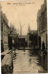 Caen - Crue de l'Orne à Caen