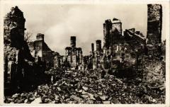 Vire en ruines 1944 - Rue du Hamel -
													14 Calvados
												