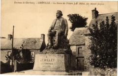 Env. de Cherbourg - Greville - La Statue du Peintre J.-F. Millet