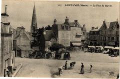 Saint-Pair - La Place du Marche -
													50 Manche
												