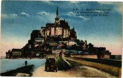 Mont-Saint-Michel - Vue générale prise de la Digue - général view