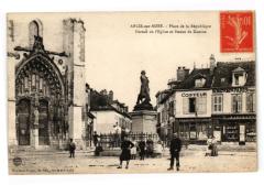 Arcis-sur-Aube - Place de la republique à Arcis-sur-Aube