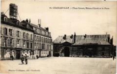 Charleville - Place carnot,Maison d'Arrét et la Poste -
													08 Ardennes
												