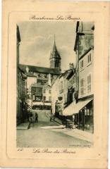 Bourbonne les Bains - La Rue des Bains à Bourbonne-les-Bains
