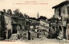 Carte postale ancienne Le Village de Lacrouzette
                                                                     à Lacrouzette
                                