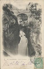 Pont d'Espagne à Cauterets