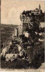Rocamadour - Vue générale à Rocamadour
