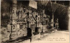 Cadouin-Siége du Pere Abbé