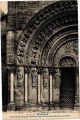 Morlaas - Portail de l'Eglise à Morlaàs