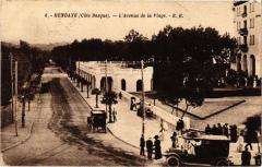 Hendaye - L'Avenue de la Plage à Hendaye