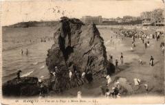 Biarritz - Vue sur la Plage a Marée Basse à Biarritz